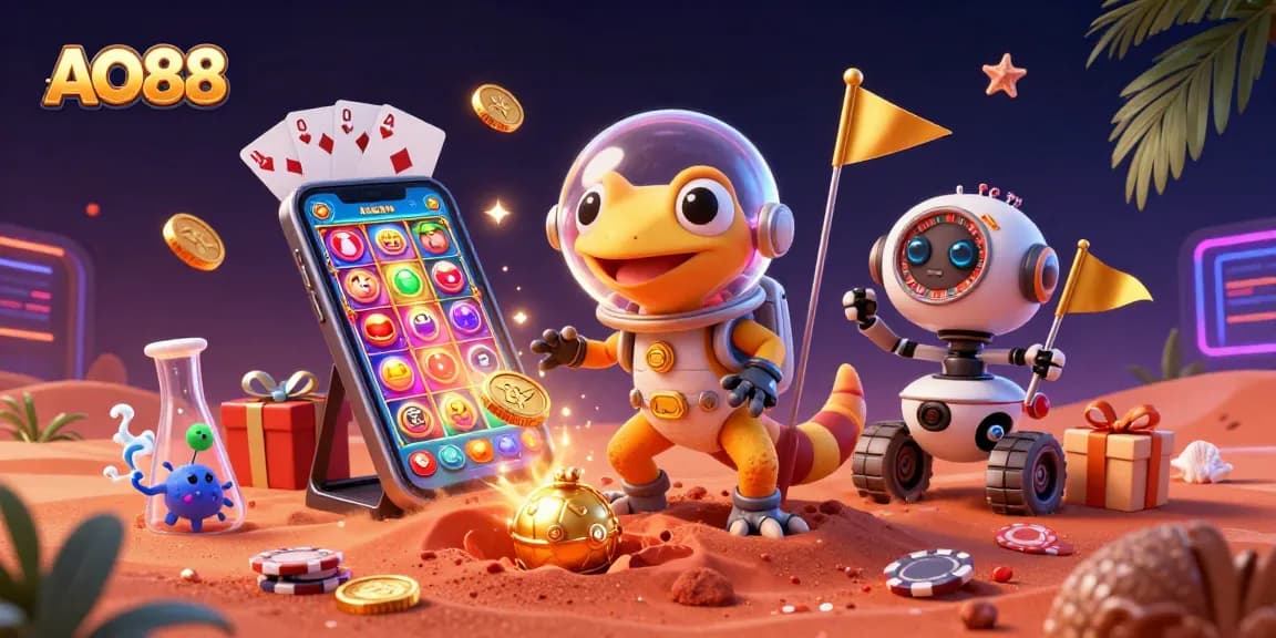 Experience thrilling gameplay with AO88's vibrant casino features and engaging atmosphere.