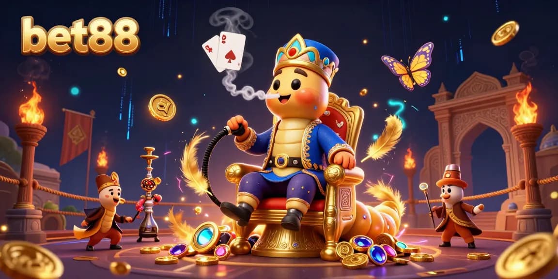 Experience excitement and winning potential with bet88's vibrant casino representation featuring unique games.