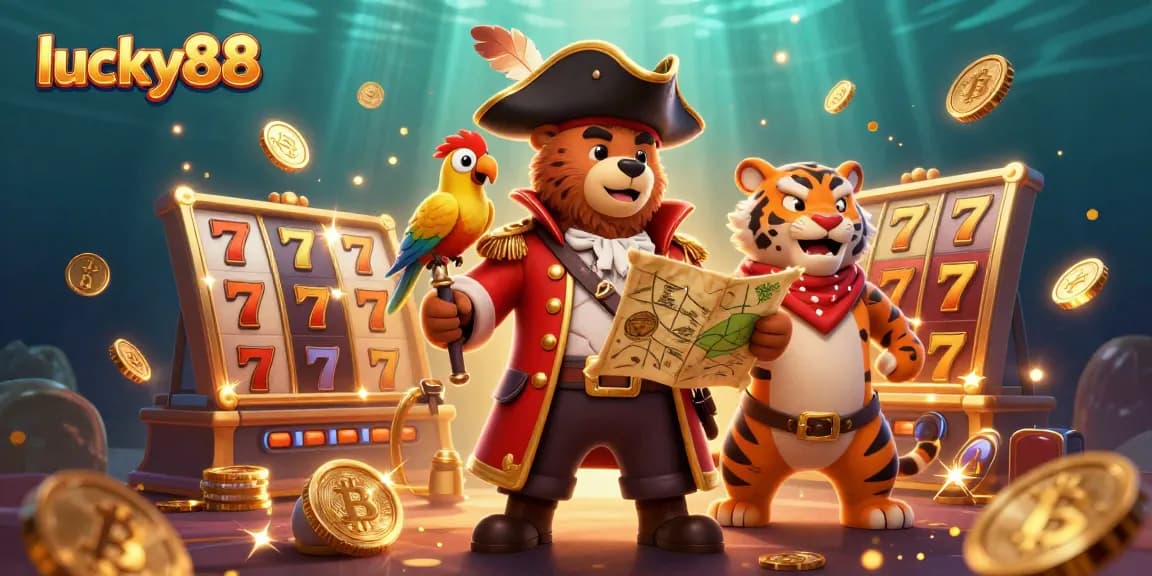 Engage with lucky88's thrilling slots while navigating pirate adventures and digital treasures.