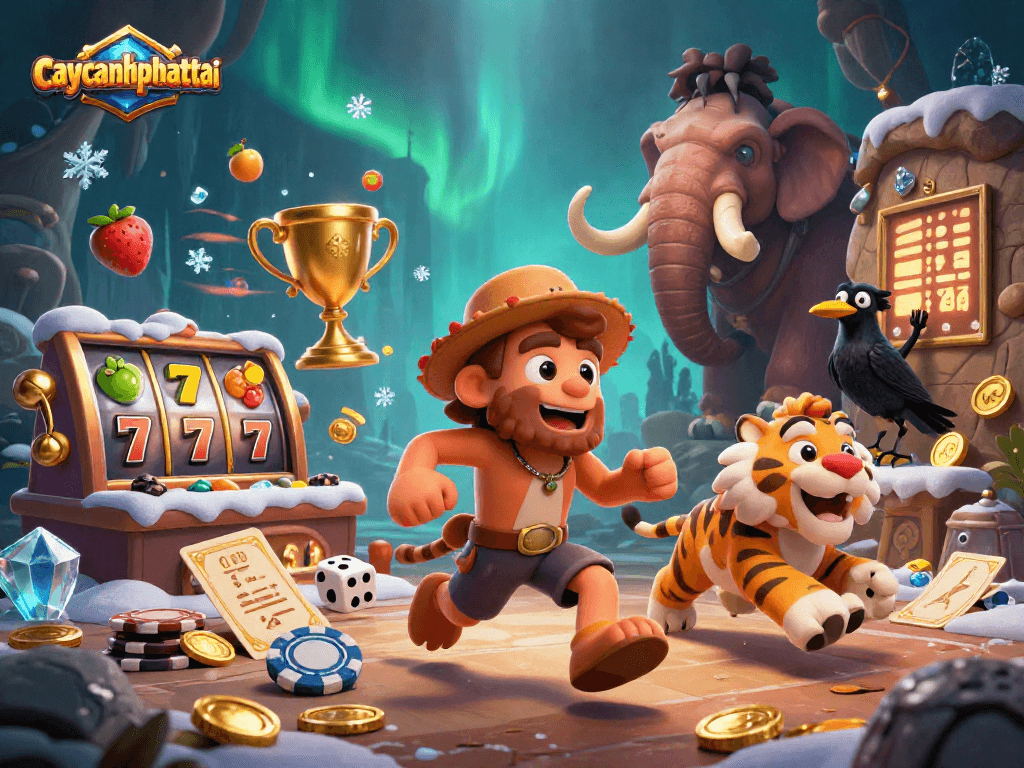 Win big with caycanhphattai in our lively prehistoric casino featuring dynamic slot action and vibrant visuals.