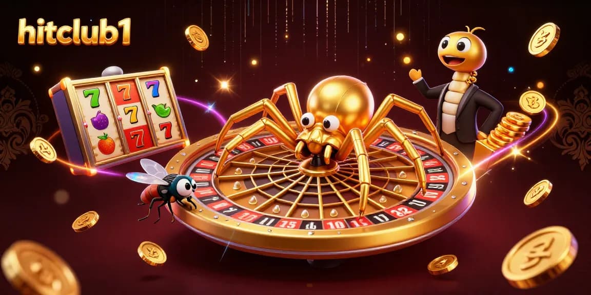 Hitclub1 offers exciting gameplay with a dynamic roulette wheel web and engaging betting elements.