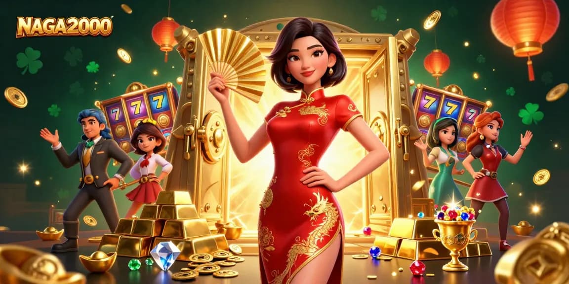 NAGA2000 meningkatkan pengalaman bermain Anda dengan slot yang cerah dan harta yang memukau.