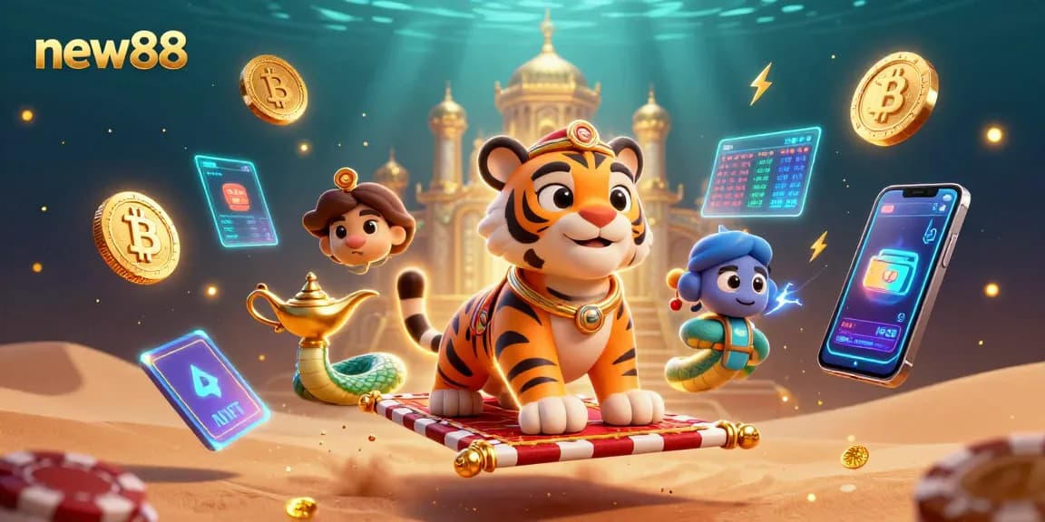 Experience the thrill of new88 with immersive casino adventures featuring vibrant characters and rich gaming elements.
