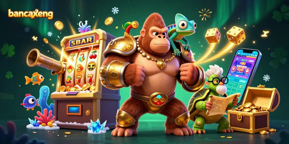 Engage in the thrilling world of bancaxeng with powerful characters and vibrant casino elements.