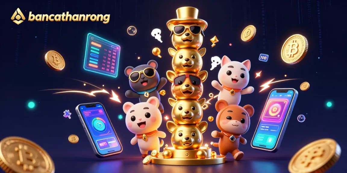 Experience the enchanting bancathanrong with a vibrant casino-themed digital illustration filled with energetic elements.