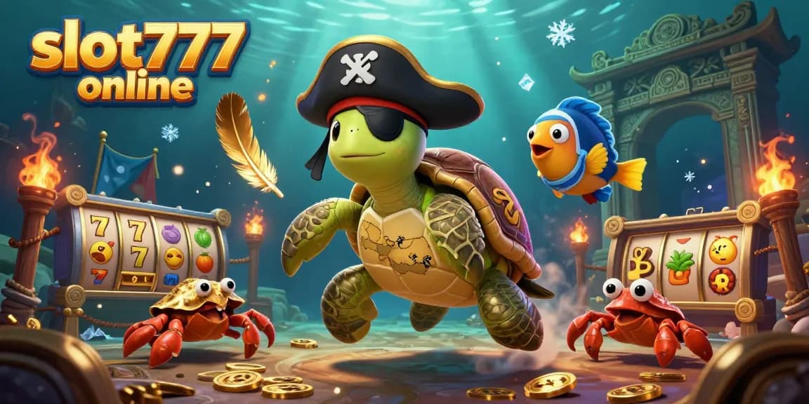 Engage with thrilling slot777 online gameplay amid vibrant underwater adventure featuring colorful characters.