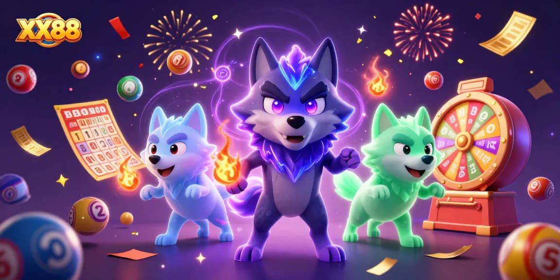 Engage with thrilling gameplay at XX88 through vibrant lottery balls and exciting game elements.