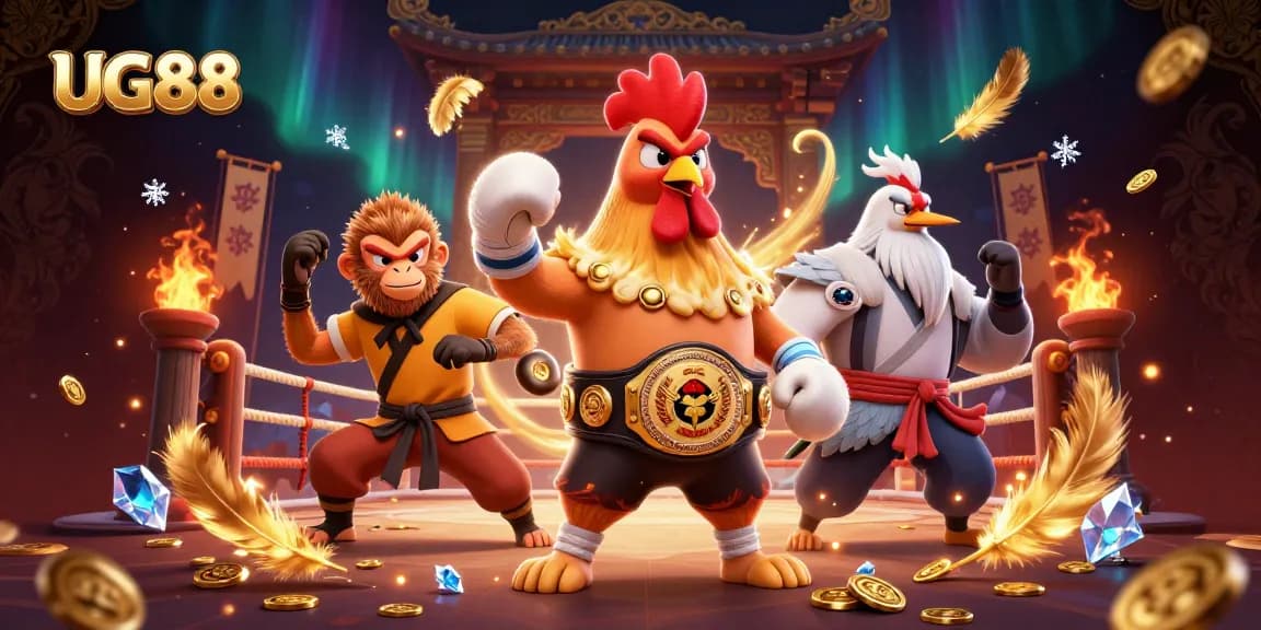 Engage in thrilling bets with UG88's dynamic casino scene featuring champions of fortune.