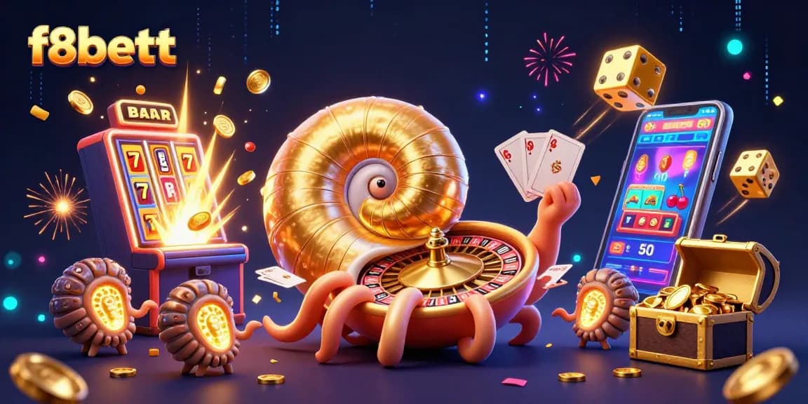 Experience thrilling gameplay at f8bettt with vibrant slot machines and radiant characters in action.