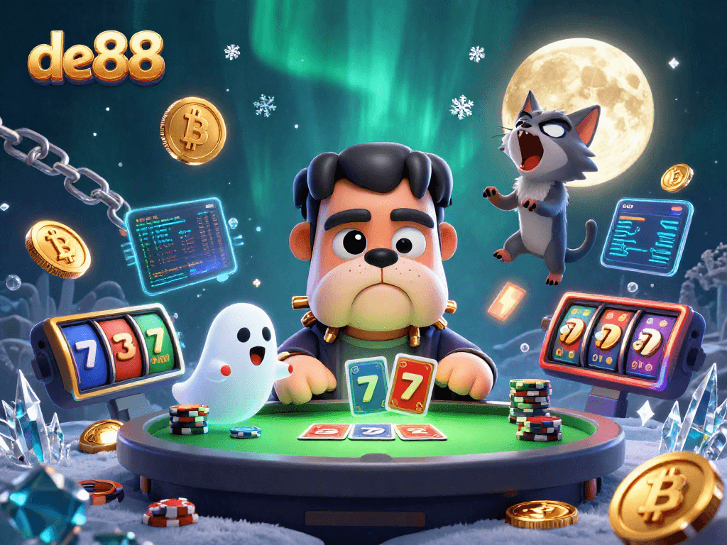 Experience thrilling gameplay at de88 with an exciting illustration of a vibrant casino scene.