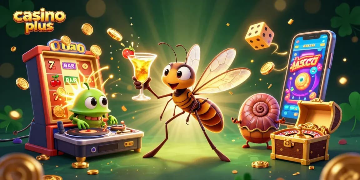 Experience thrilling gaming at casino plus with immersive 3D casino elements and vibrant characters.