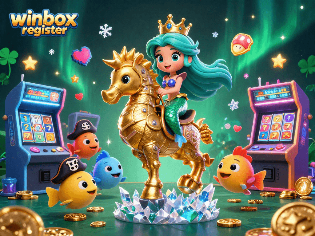 Join the fun with winbox register, an exciting mermaid-themed casino adventure filled with games and treasures!