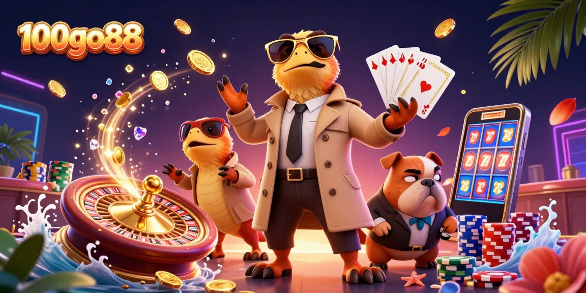 Win big at 100go88 casino with exciting gaming, vibrant cash prizes, and stunning visuals.
