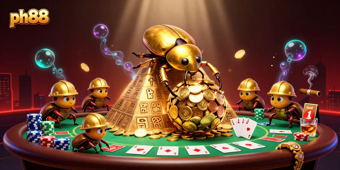 Experience the thrill of betting at ph88 with a vibrant casino scene filled with dynamic elements.