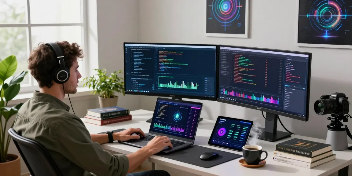 Kinetiq Hyperliquid developer in modern workspace analyzing blockchain data and metrics.