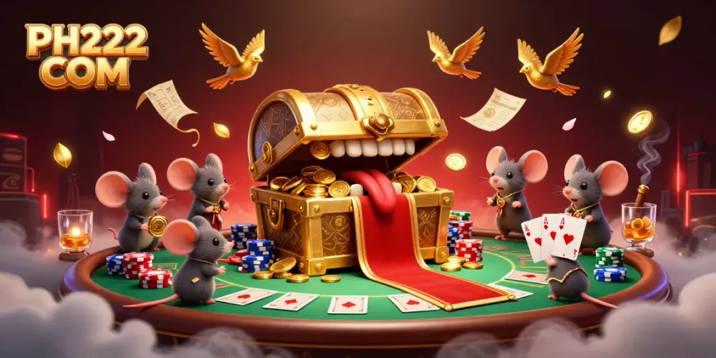 Experience a thrilling adventure with the golden treasures of PH222 COM in an exciting casino atmosphere.