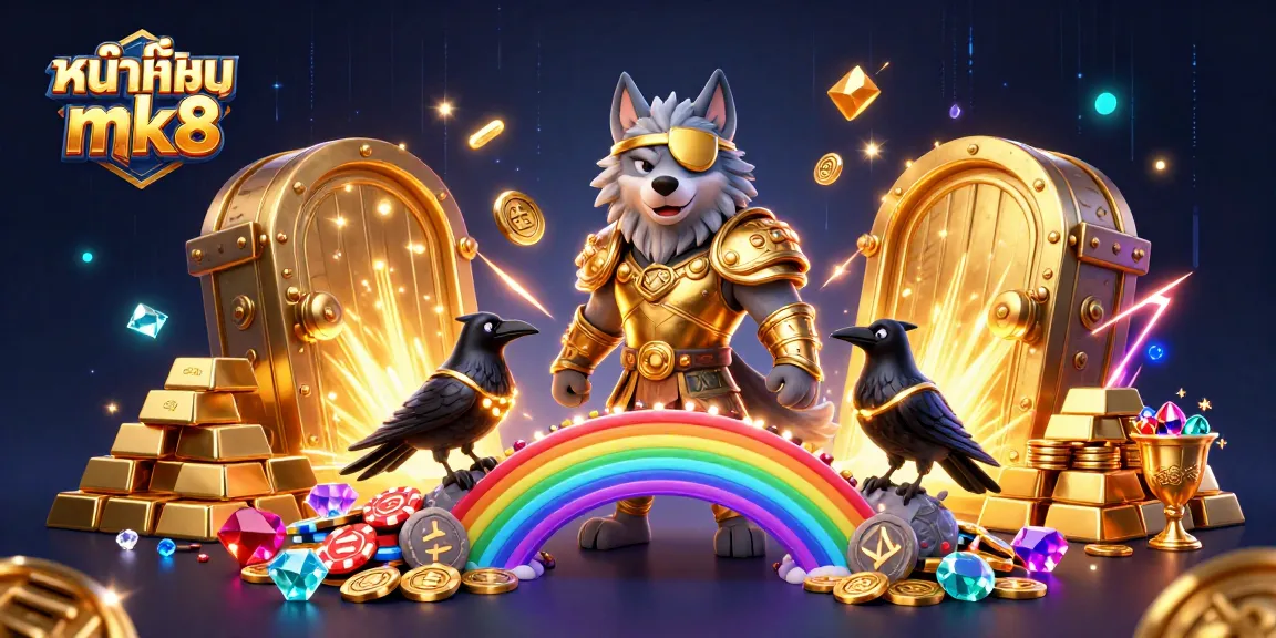 Experience หน้าแรก mk8 with vibrant online gambling elements featuring Odin and his ravens.