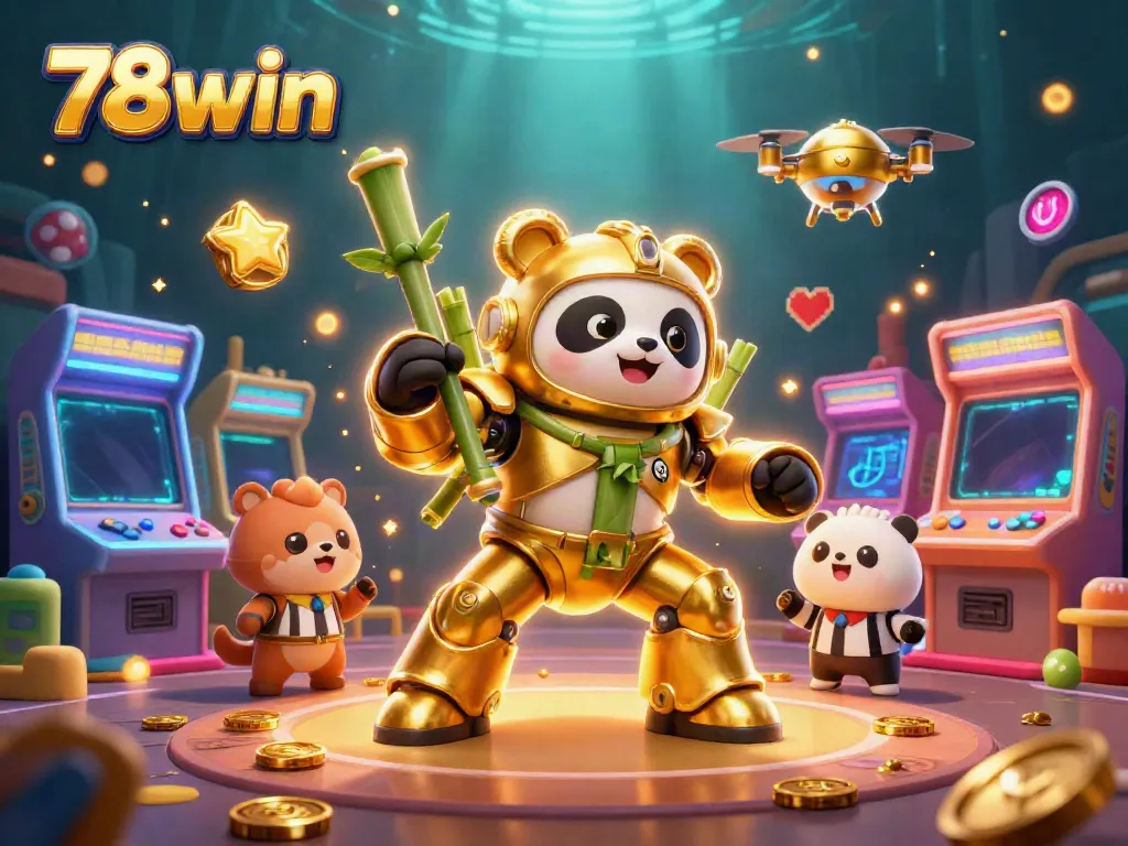 Engage in thrilling gameplay at 78win with colorful characters and casino elements