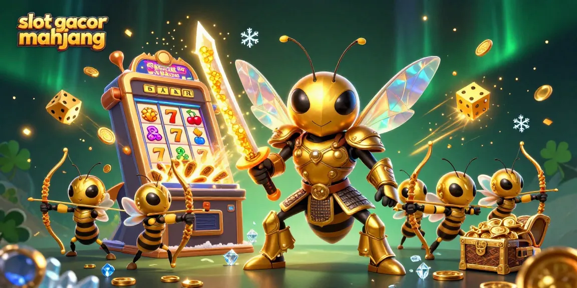 Experience jackpot excitement with slot gacor mahjong in this vibrant, dynamic 3D casino scene.
