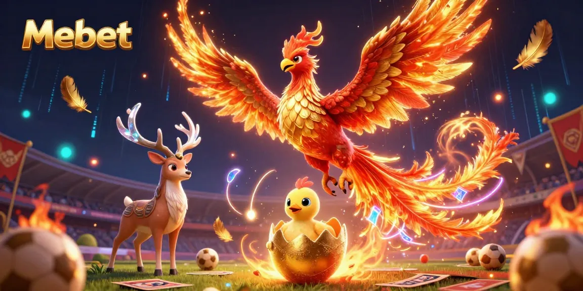 Mebet enhances your sports betting experience with colorful betting elements and dynamic characters