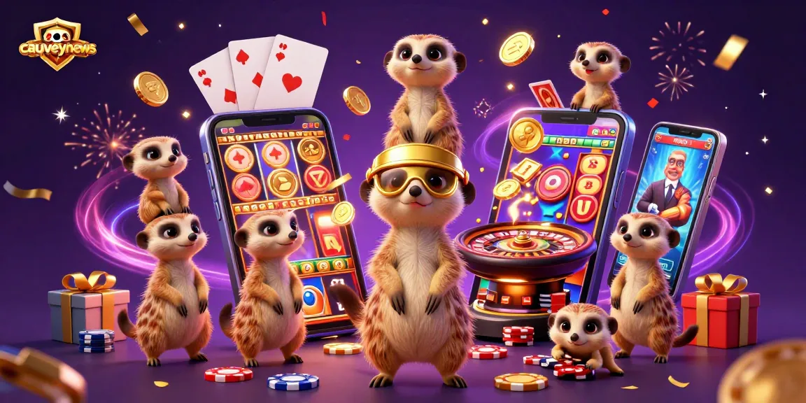 Experience excitement at the cauverynews casino with meerkats, lively games, and golden winnings.