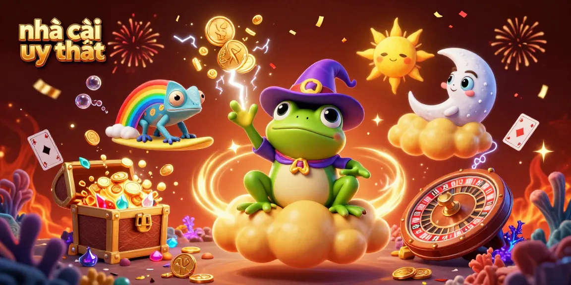 Engage with nhà cái uy tín as a storm of golden coins and celebrations unfold in a dynamic casino scene.